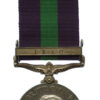 General Service Medal (Clasp - Iraq) - Pte. T.W. Clarke, 1st King Dragoon Guards