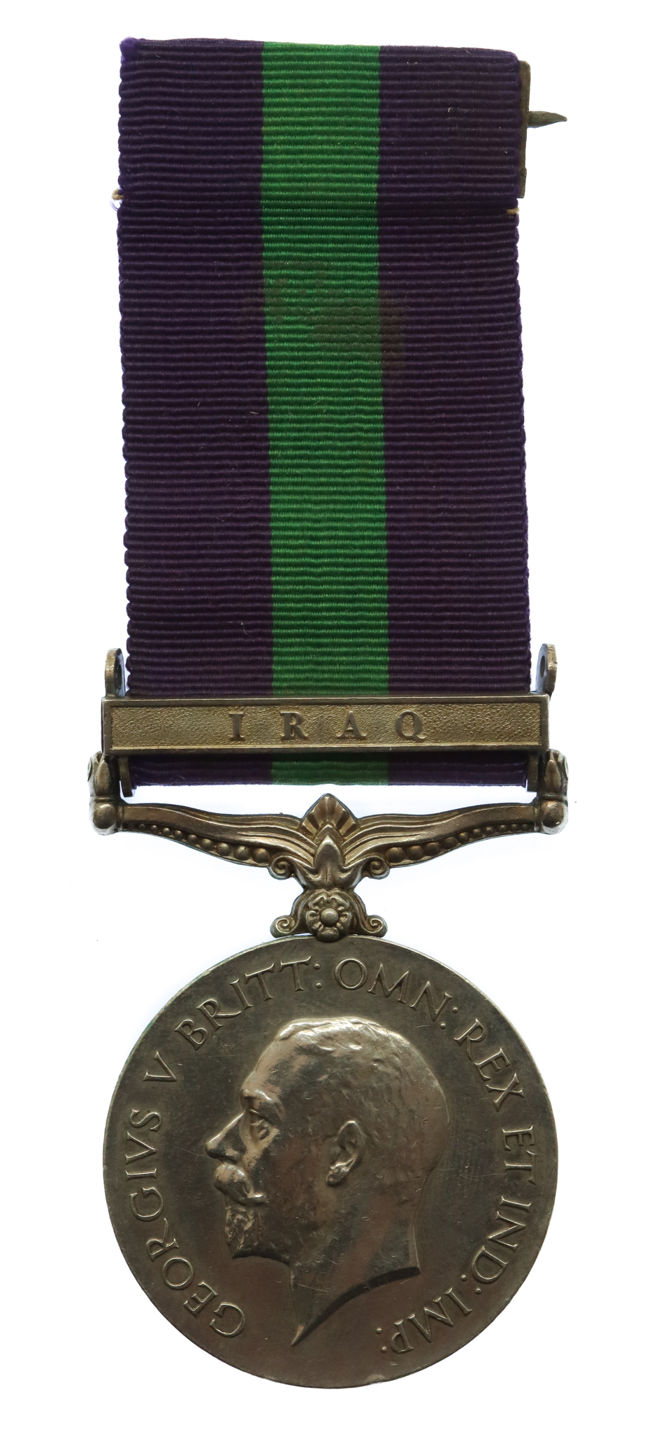 General Service Medal (Clasp - Iraq) - Pte. T.W. Clarke, 1st King Dragoon Guards