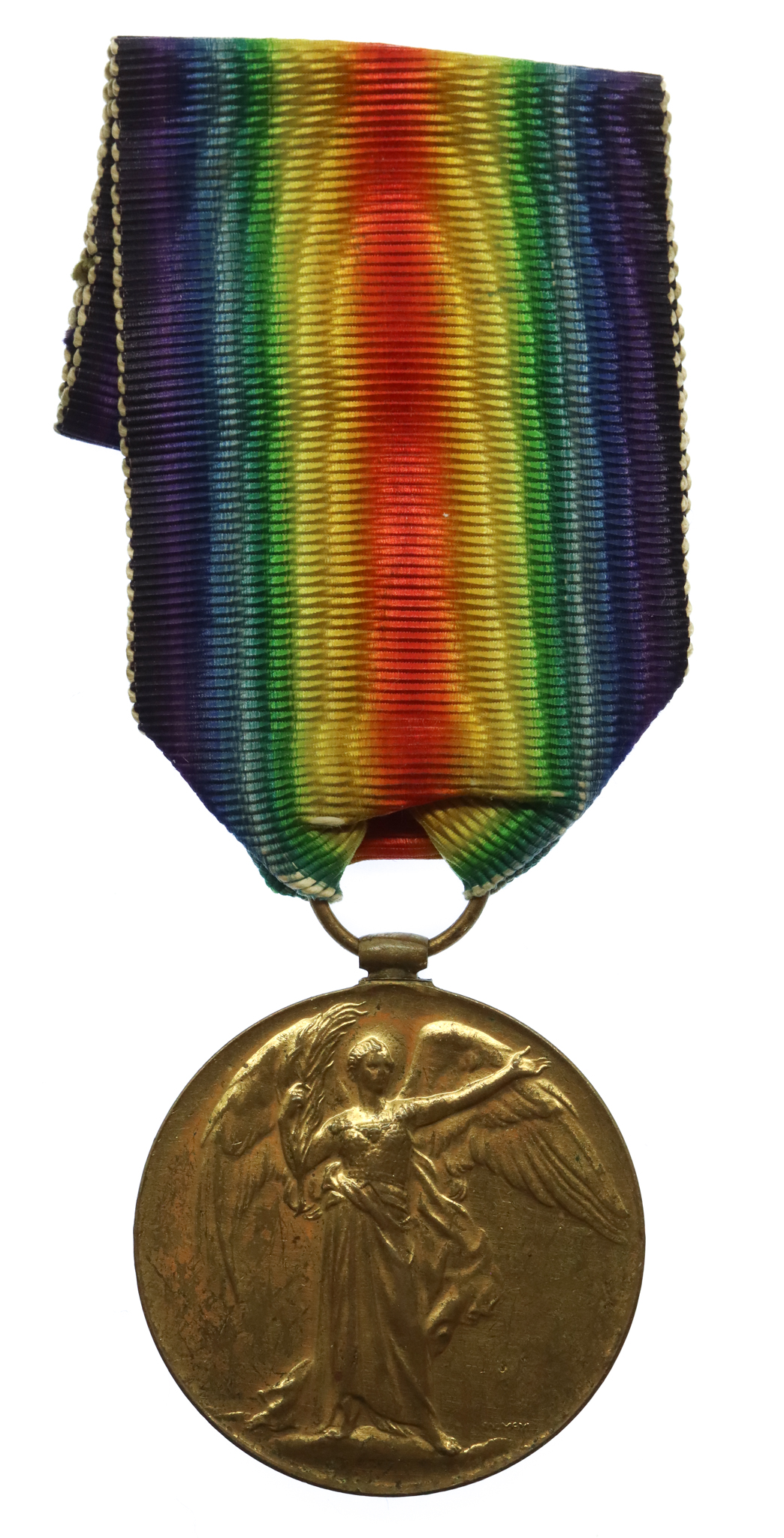 WW1 Victory Medal - Pte. S.A. Elverd, Army Service Corps