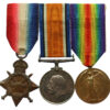 WW1 1914-15 Star Medal Trio - Sdlr. S.G. Handscomb, Royal Field Artillery