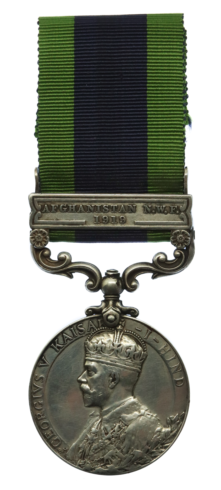 1908 India General Service Medal (Clasp - Afghanistan N.W.F. 1919) - Cpl. W.H.J. Fullick, Royal Engineers 