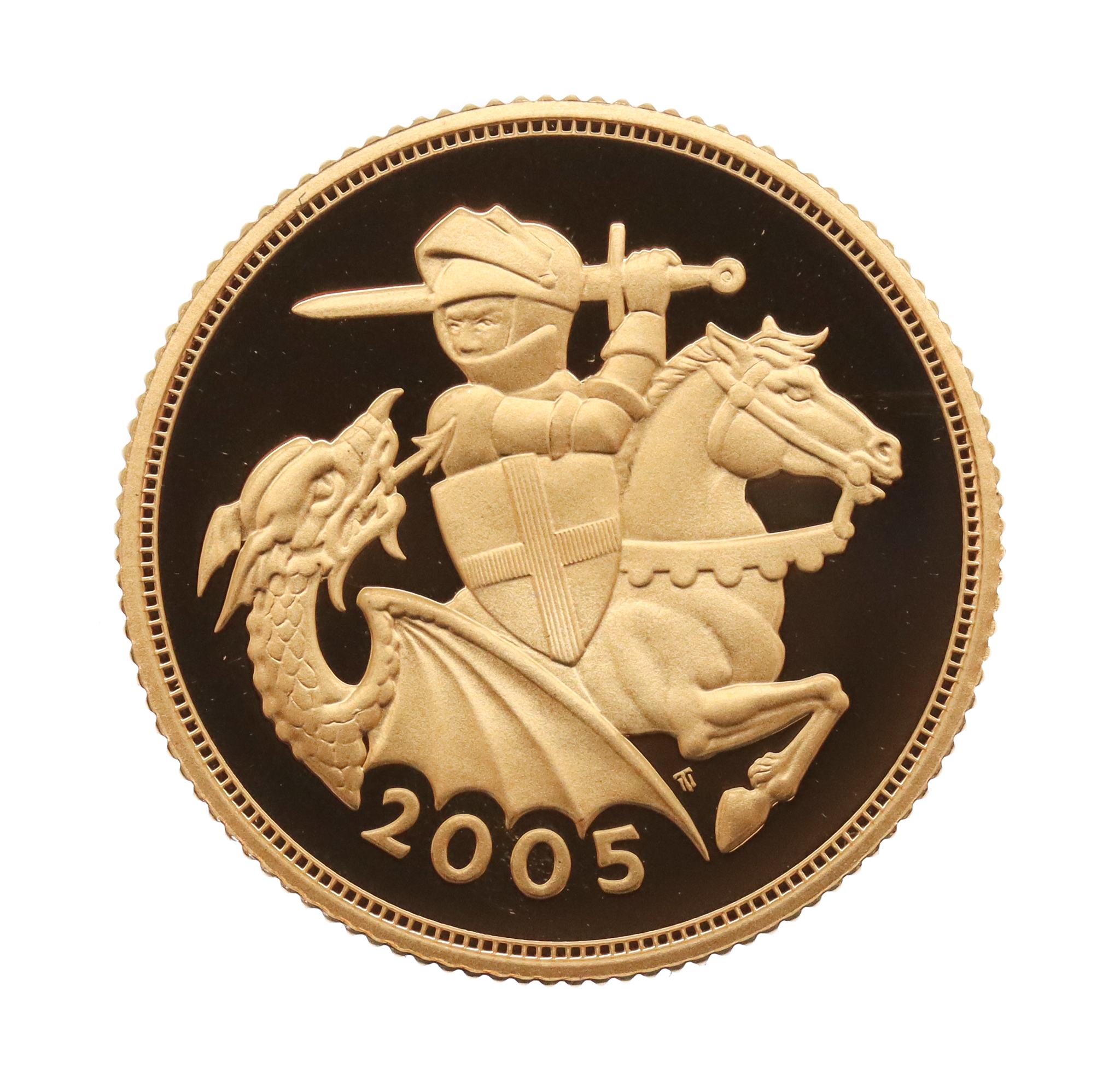 2005 Elizabeth II 22ct Gold Full Sovereign Coin