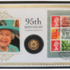 2021 Queen Elizabeth II's 95th Birthday Gold Proof £1 Coin Cover