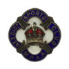 Metropolitan Police Athletics Association (M.P.A.A.) No.3 District Sports Club Enamelled Lapel Badge - King's Crown
