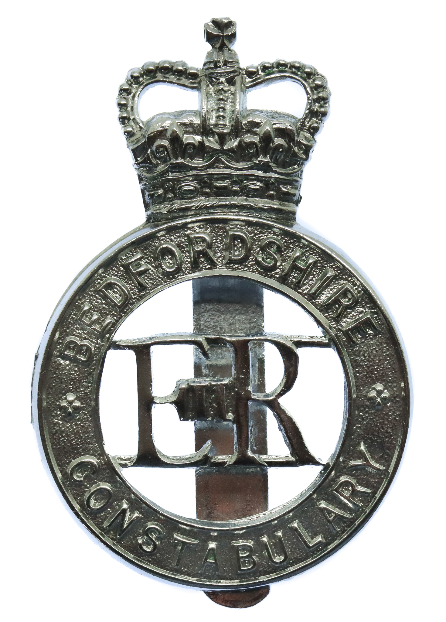 Bedfordshire Constabulary Cap Badge - Queen's Crown