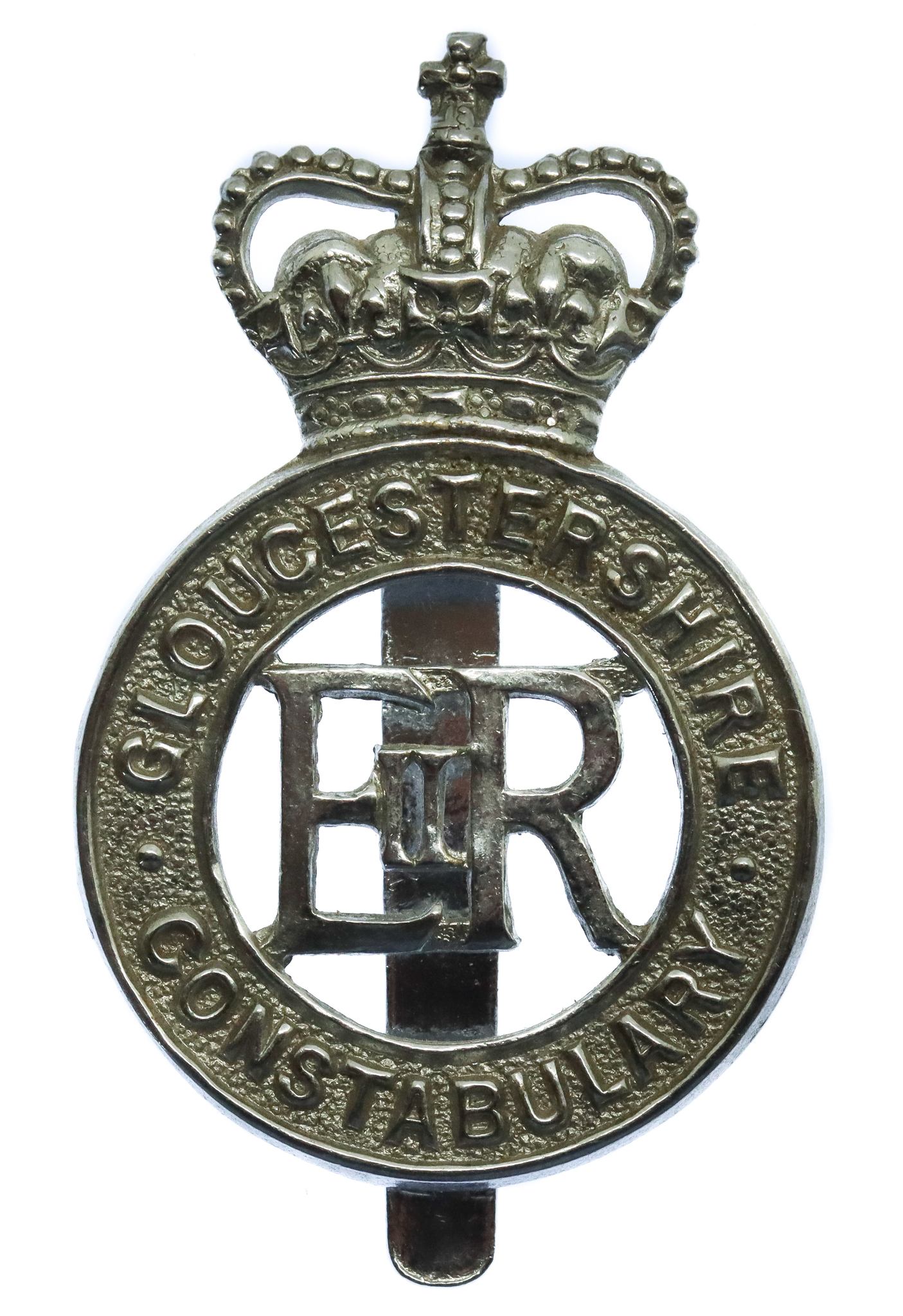 Gloucestershire Constabulary Cap Badge - Queen's Crown