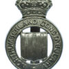 Northumberland Constabulary Cap Badge - King's Crown