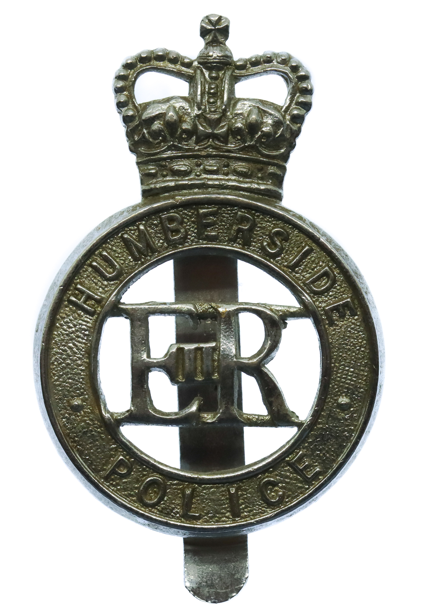 Humberside Police Cap Badge - Queen's Crown 