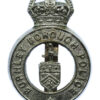 Burnley Borough Police Cap Badge - King's Crown