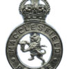 Macclesfield Borough Police Cap Badge - King's Crown