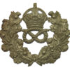 Staffordshire Constabulary Wreath Shako/Cap Badge - King's Crown