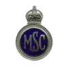 Metropolitan Special Constabulary Enamelled Lapel Badge - King's Crown