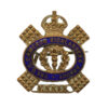 The Queen's Own Cameron Highlanders Association Enamelled Lapel Badge - King's Crown