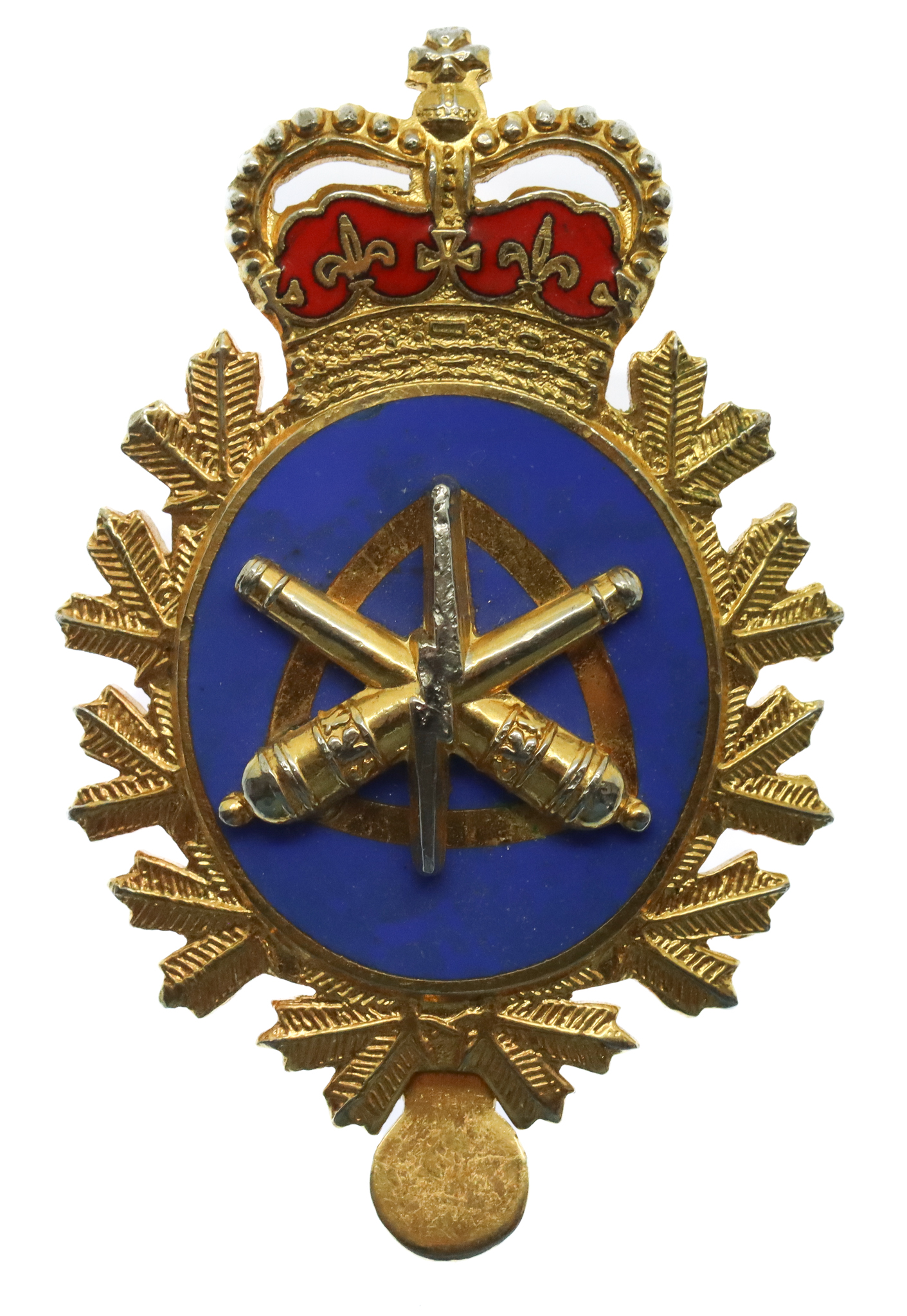 Canadian Forces Land Ordnance Engineering Branch Cap Badge