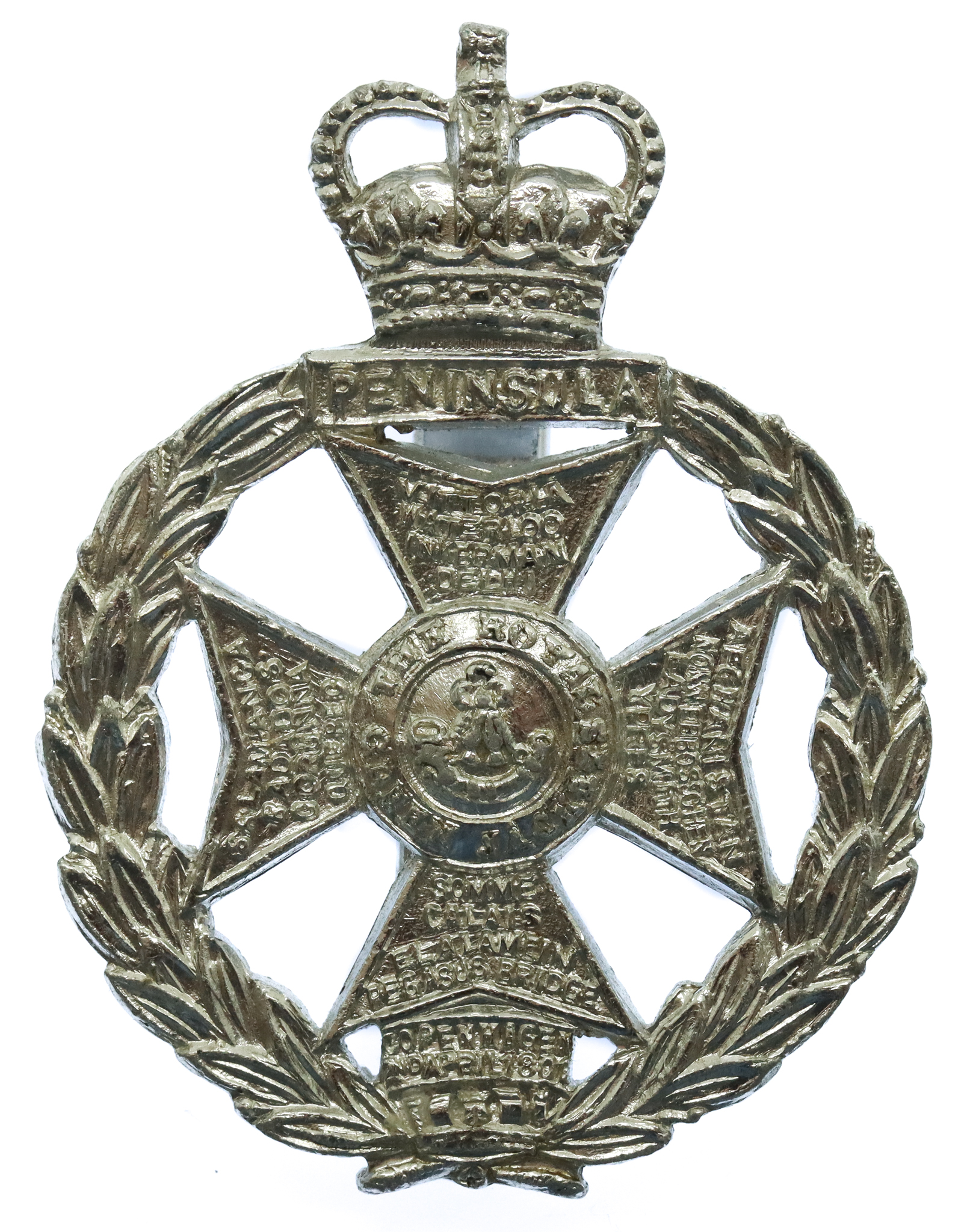 Royal Green Jackets Anodised (Staybrite) Cap Badge