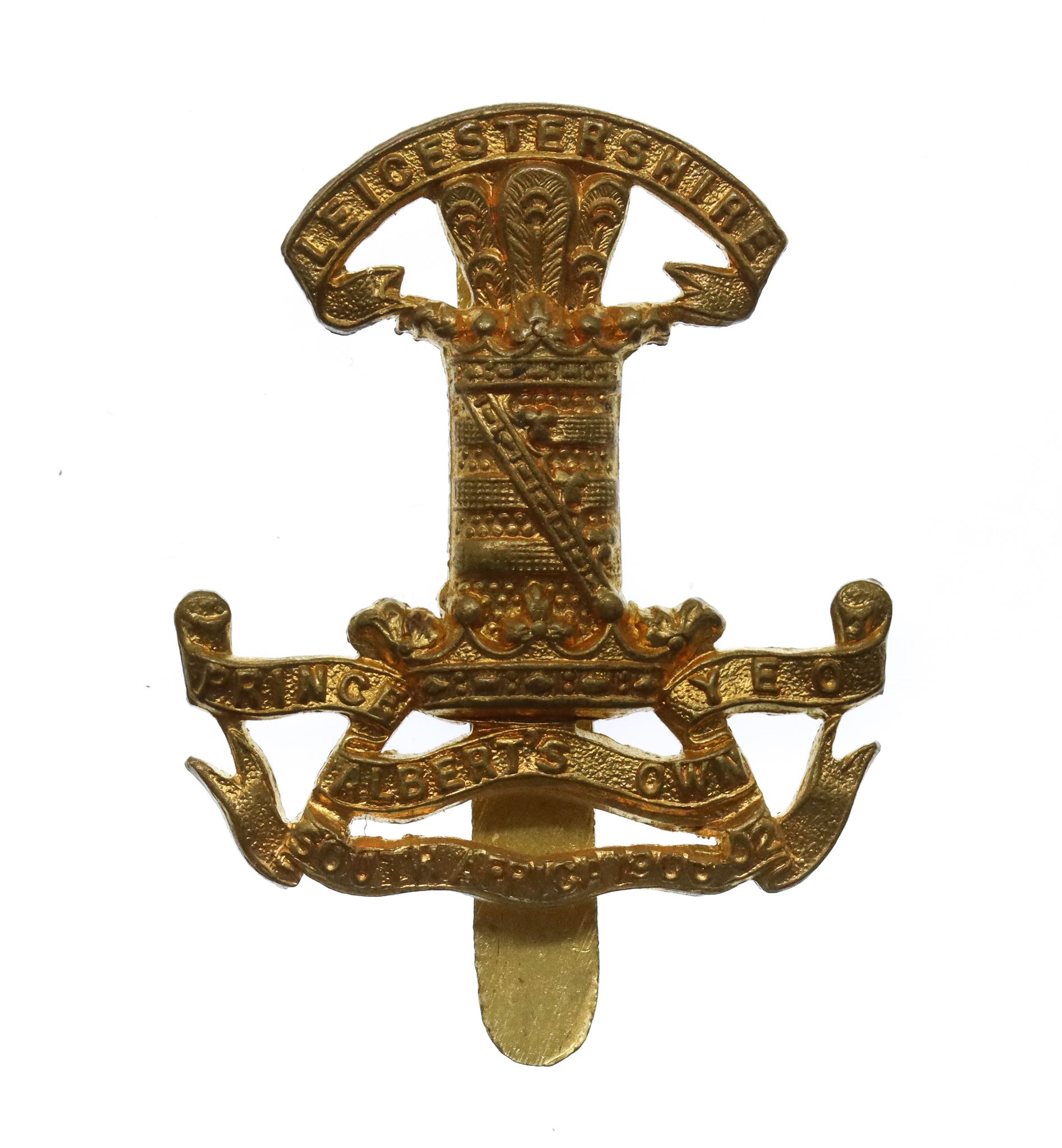 Leicestershire Yeomanry (Prince Albert's Own) Cap Badge