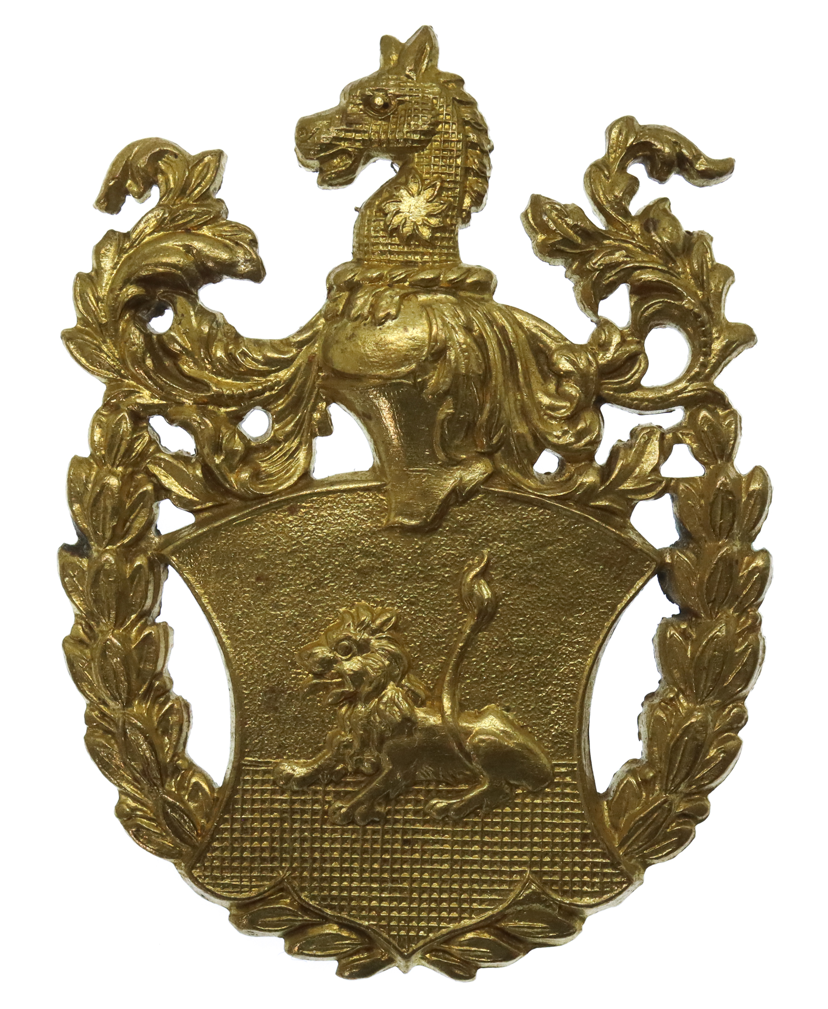 Portsmouth Grammar School O.T.C. Cap Badge