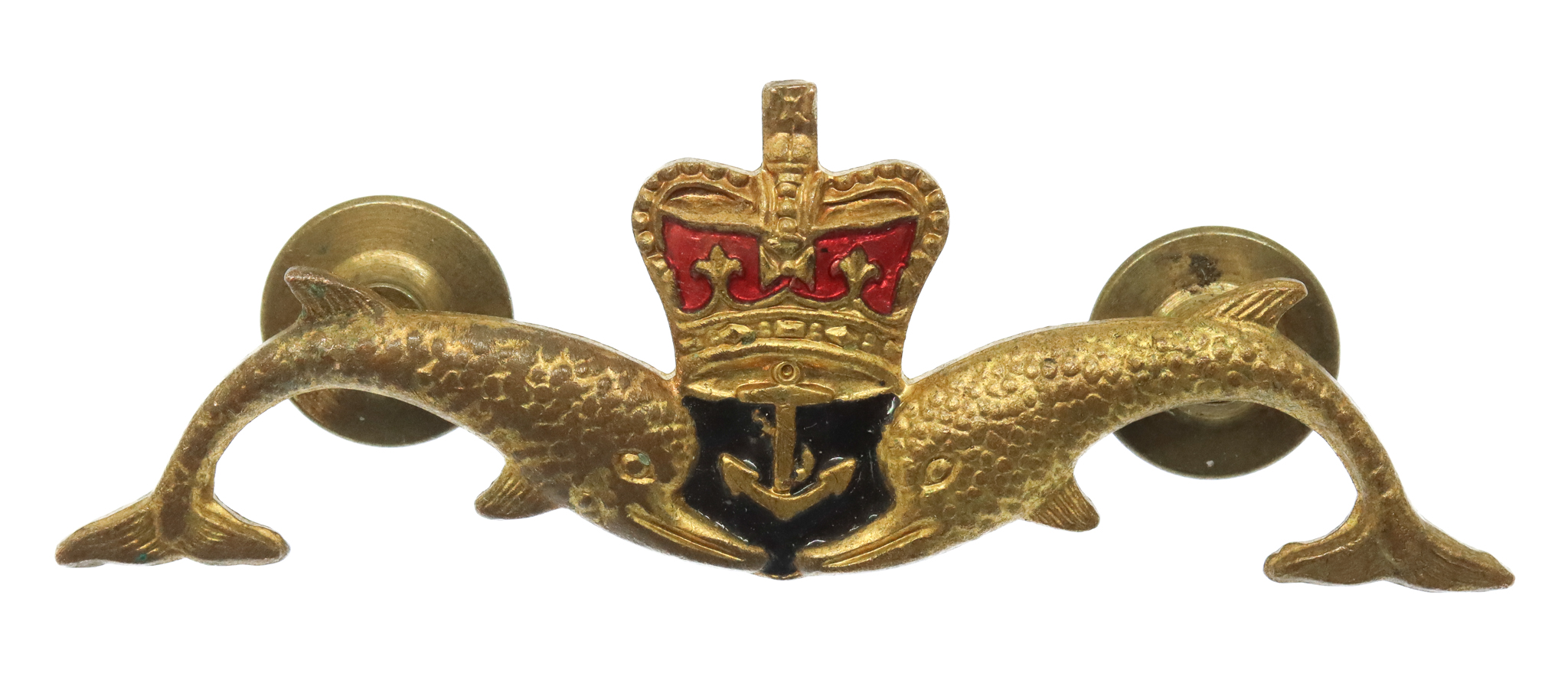 Royal Navy Submarine Service "Submariners" Qualification Badge - Queen's Crown