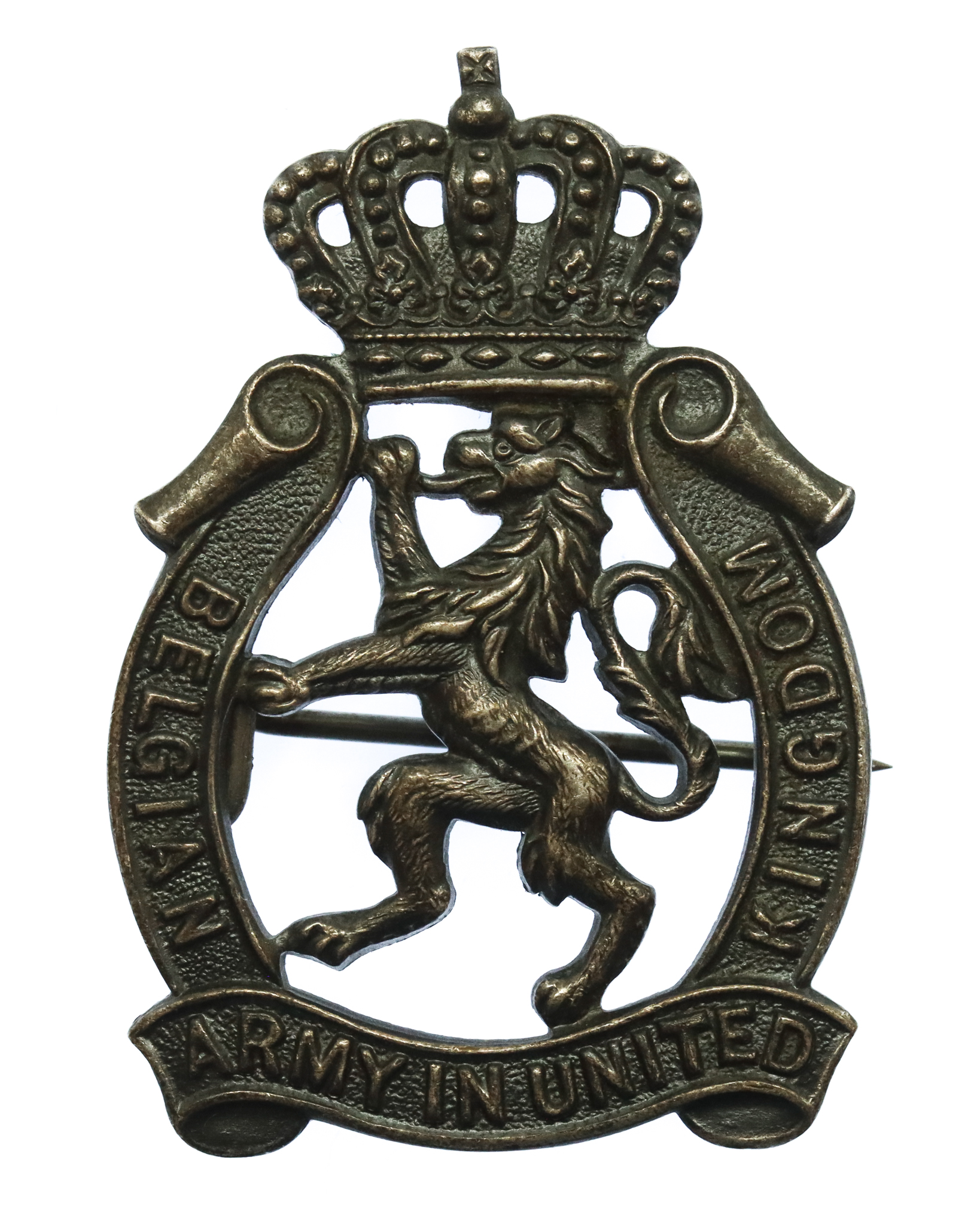 WW2 Belgian Army in United Kingdom Breast Badge