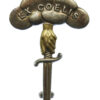 Canada WW2 1st Canadian Parachute Battalion Officer's Collar Badge