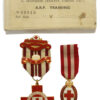 British Red Cross Society Proficiency Medal and Merit Medal Pair - M.V. Durward