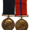1897 Police Jubilee Medal and 1902 Police Coronation Medal Pair - P.C. W. Hatfield, 'Y' Division (Highgate) Metropolitan Police