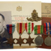 WW2 Malta Mentioned in Despatches Medal Group of Five with Original Documents - Anti-Aircraft Gunner Bernard McHugh, Royal Artillery