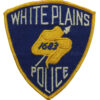 United States White Plains Police Cloth Patch Badge