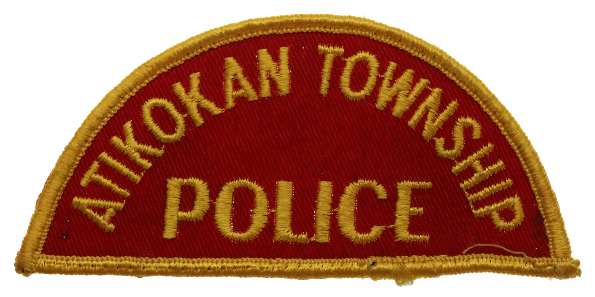 Canadian Atikokan Township Police Cloth Patch Badge