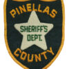 United States Pinellas County Sheriff's Dept. Cloth Patch Badge