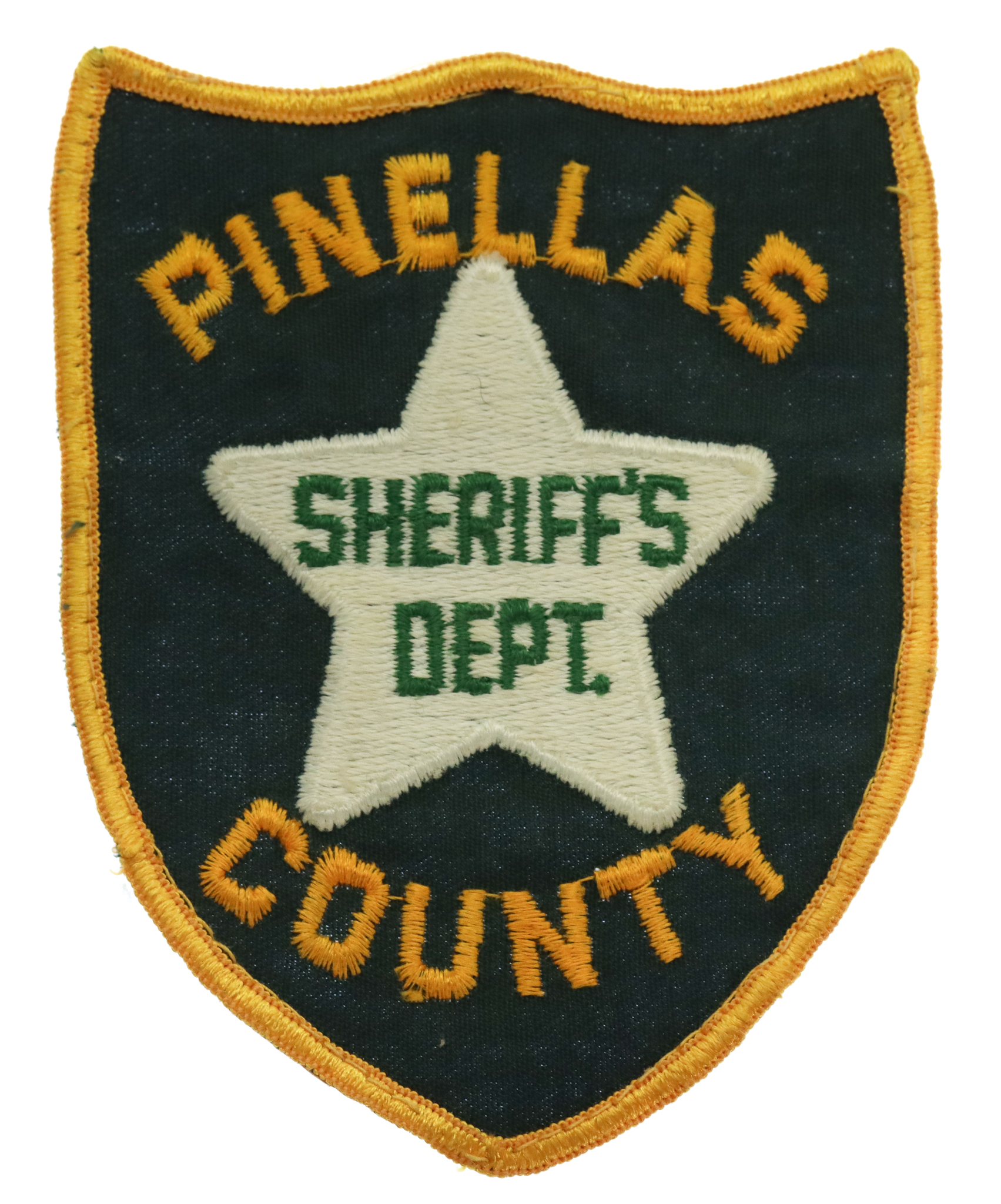 United States Pinellas County Sheriff's Dept. Cloth Patch Badge