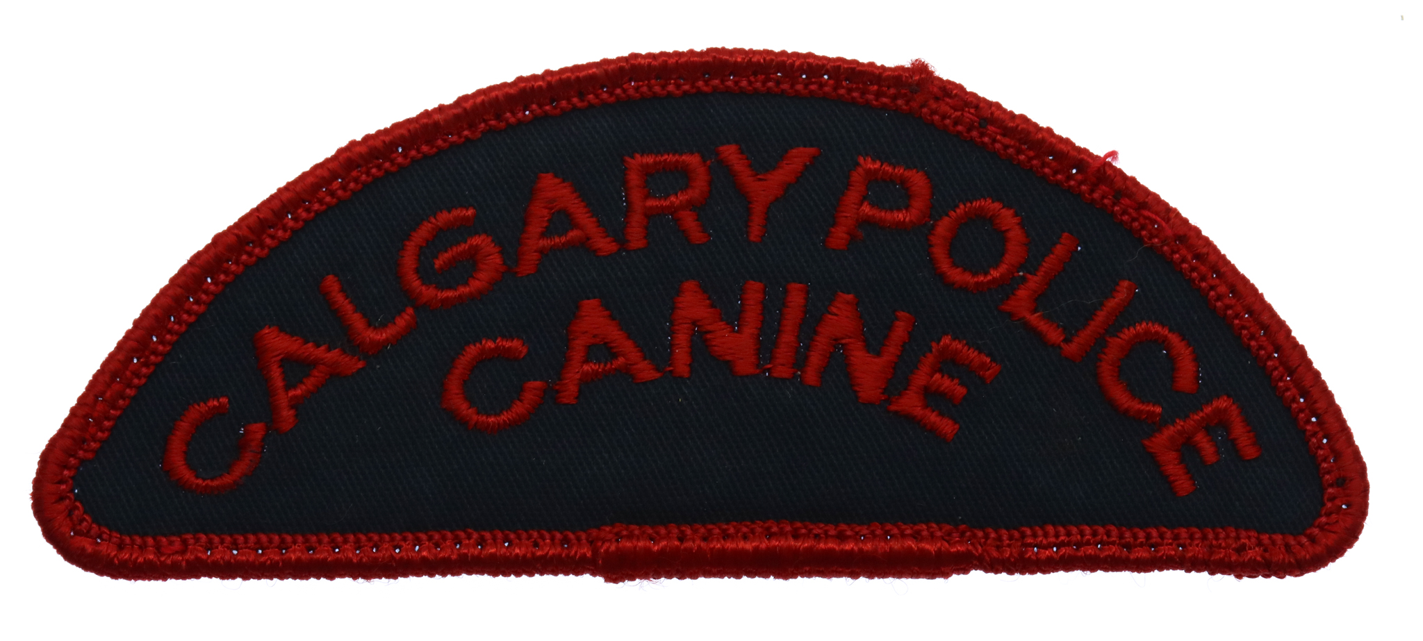 Canadian Calgary Police Canine Cloth Patch Badge