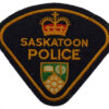 Canadian Saskatoon Police Cloth Patch Badge