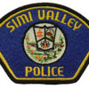 United States Simi Valley Police Cloth Patch Badge