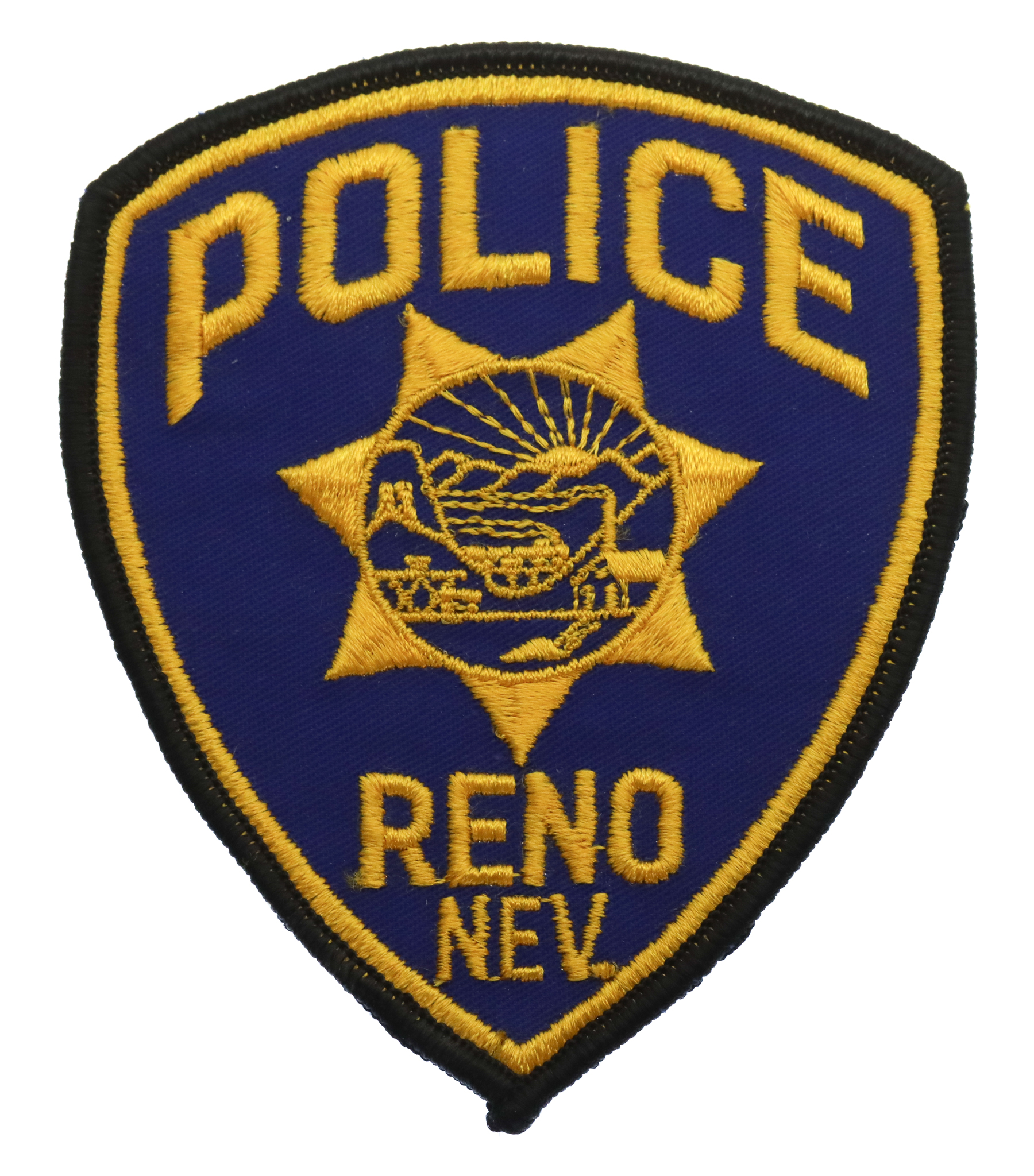 United States Reno Nev. Police Cloth Patch Badge
