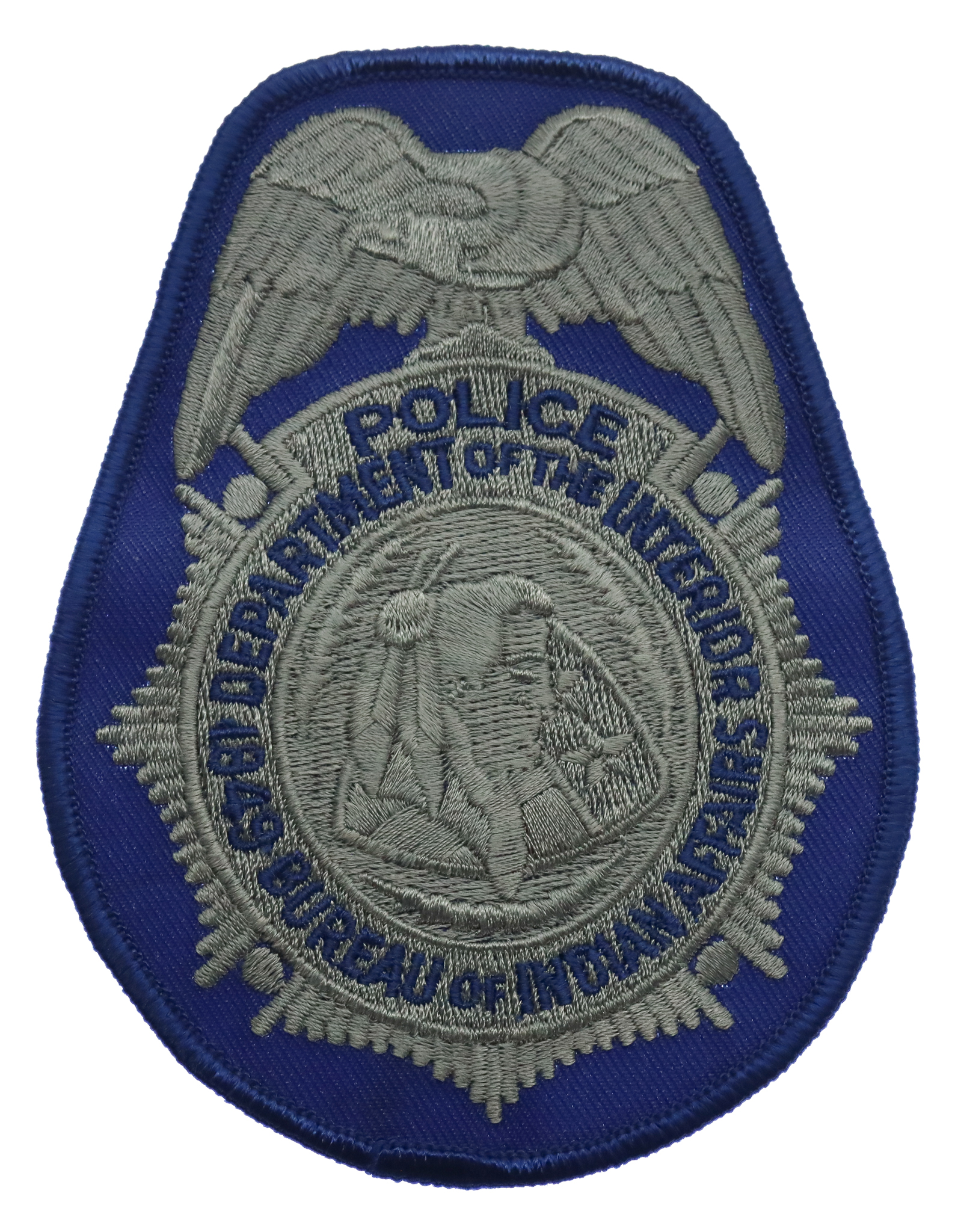United States Bureau of Indian Affairs Police Cloth Patch Badge