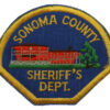 United States Sonoma County Sheriff's Dept. Cloth Patch Badge