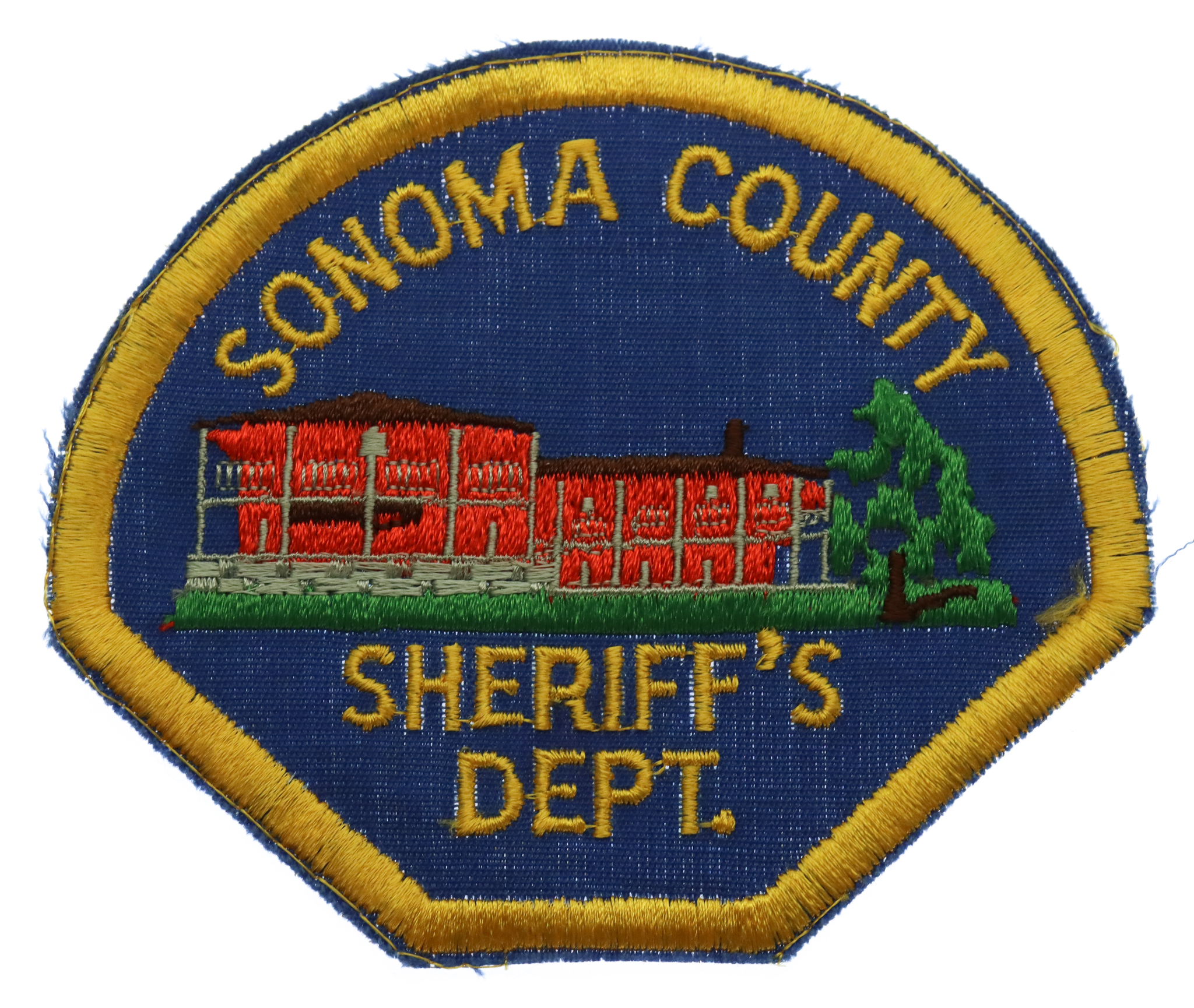 United States Sonoma County Sheriff's Dept. Cloth Patch Badge