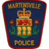 Canadian Martensville Police Cloth Patch Badge