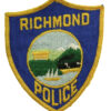 United States Richmond Police Cloth Patch Badge
