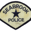 United States Seabrook Police Cloth Patch Badge