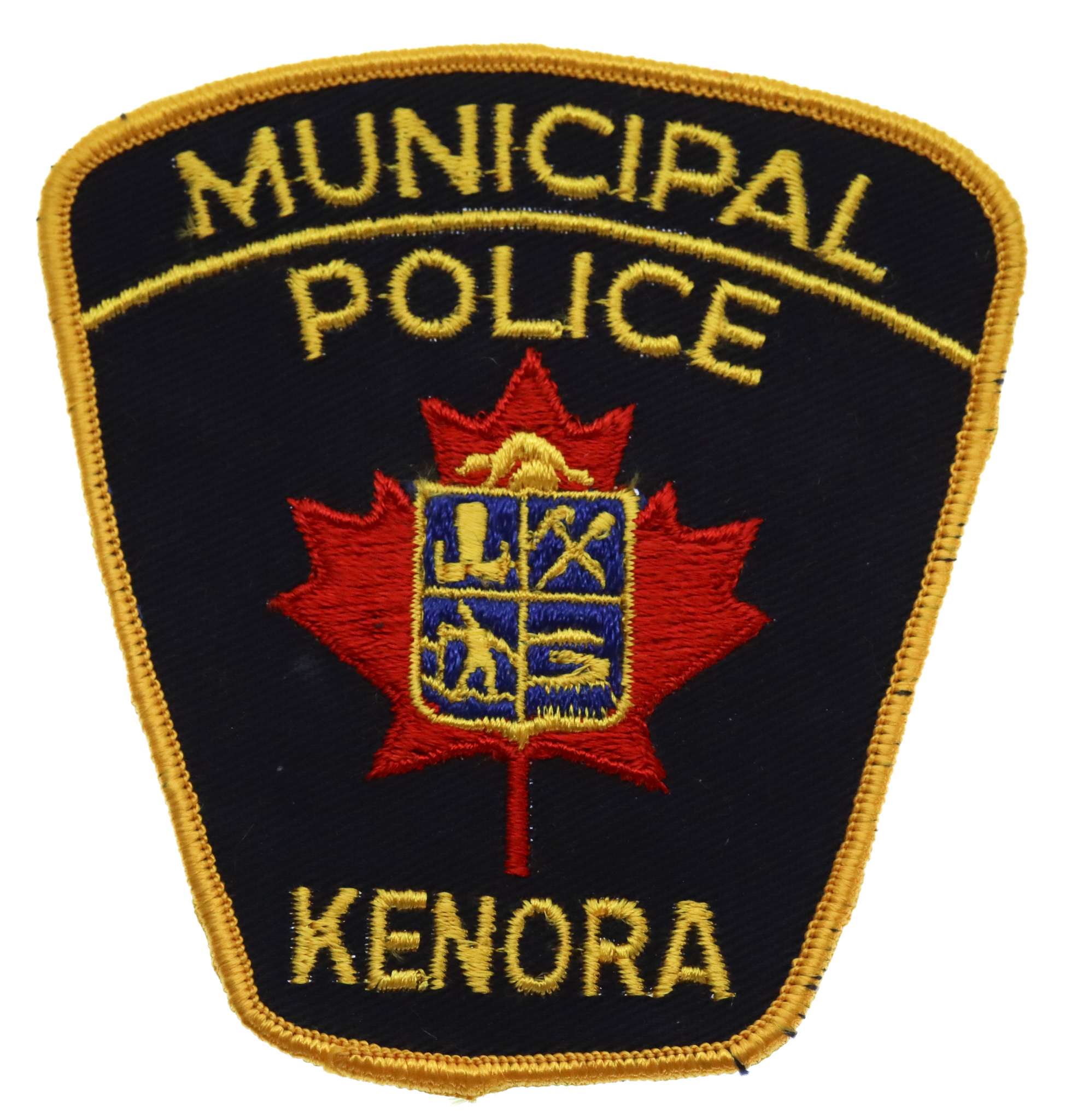 Canadian Municipal Police Kenora Cloth Patch Badge