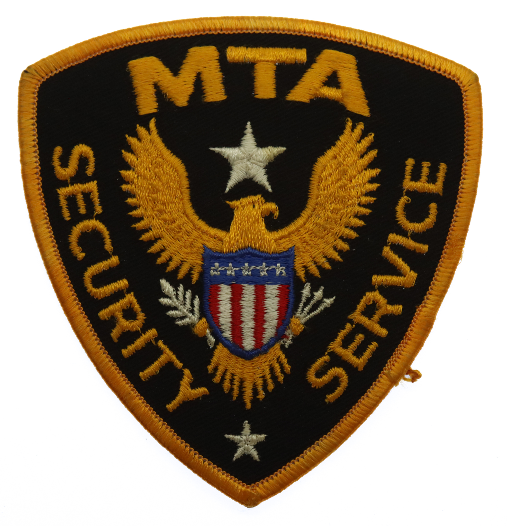 United States MTA Security Service Cloth Patch Badge