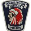 United States Anderson Indiana Police Cloth Patch Badge