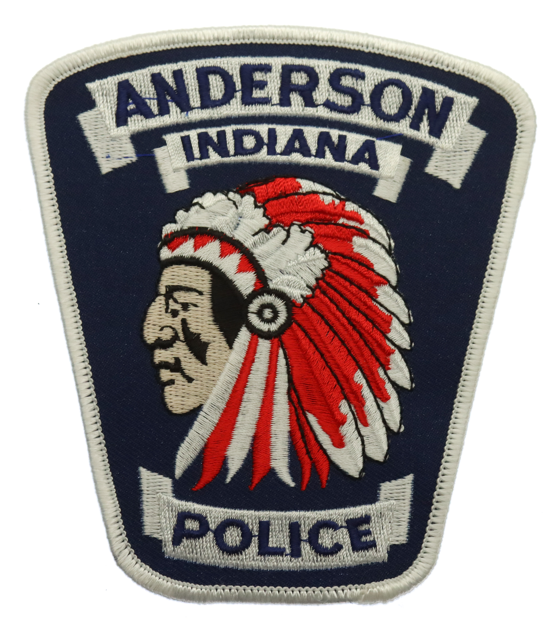 United States Anderson Indiana Police Cloth Patch Badge