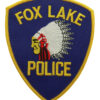 United States Fox Lake Police Cloth Patch Badge