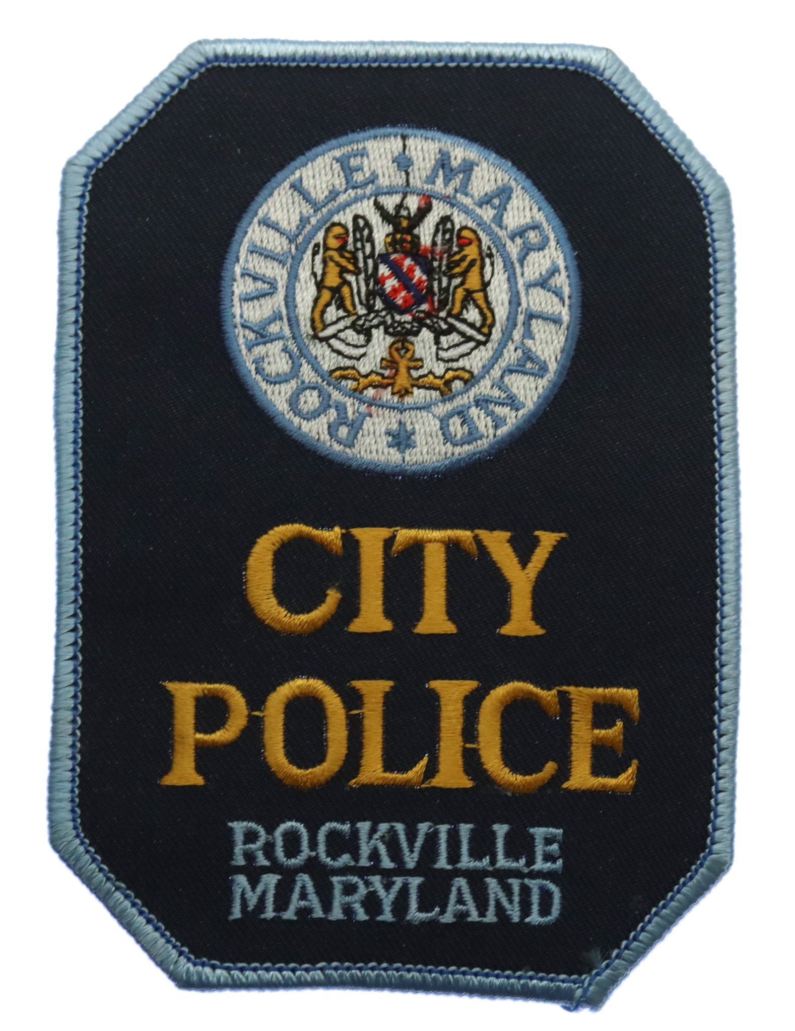 United States Rockville Maryland City Police Cloth Patch Badge