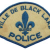 Canadian Ville De Black Lake Police Cloth Patch Badge