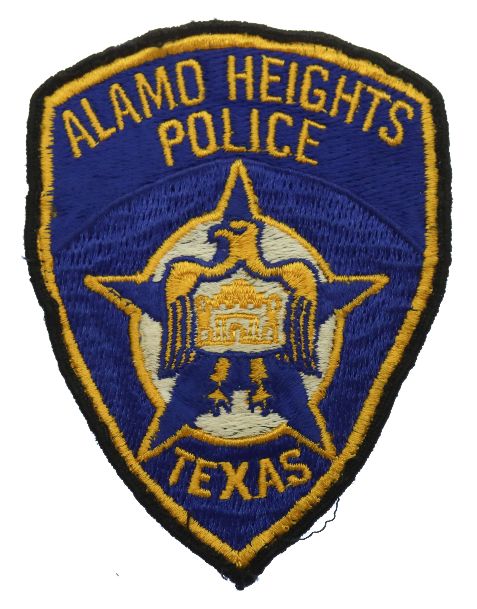 United States Alamo Heights Police Texas Cloth Patch Badge