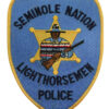 United States Seminole Nation Lighthorsemen Police Cloth Patch Badge
